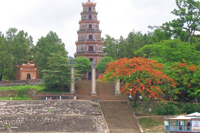Group Tour: Visit Hue Imperial From Da Nang - Full Day Trip - Thien Mu Pagoda after lunch