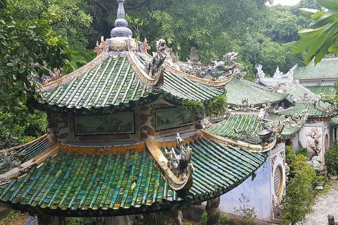 Guided Fullday Tour :Golden Bridge,Dragon Bridge,Marble Mountain,Monkey Mountain - Son Tra Mountain and the Lady Buddha