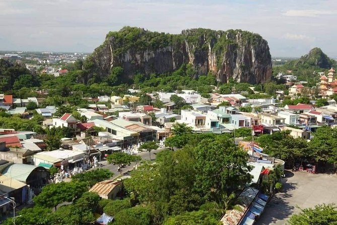 Guided Private Ba Na Hills/Golden Hands Bridge, Marble Mountains - Golden Hands Bridge and the first cable-car ride
