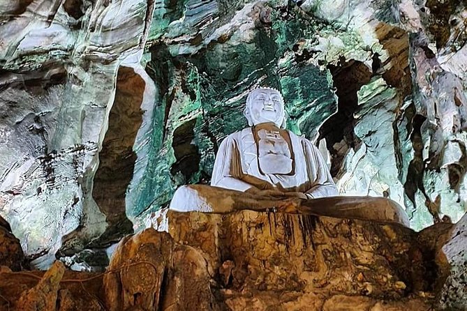 Guided Tour to Visit Marble Mountain,Lady Buddha Statue& Monkey Mountain by Jeep - Who will get the most from this Da Nang outing