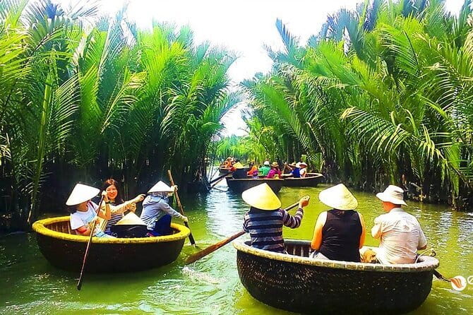 Hoi an Coconut Boat & Hoi an Ancient Town From Da nang or Hoi an - A five-hour change of scene from Da Nang