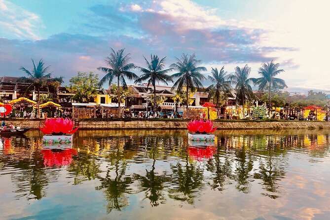 Hoi an Coconut Boat & Hoi an Ancient Town(Option Marble Mountain) - Bay Mau Coconut Forest and the round basket boats
