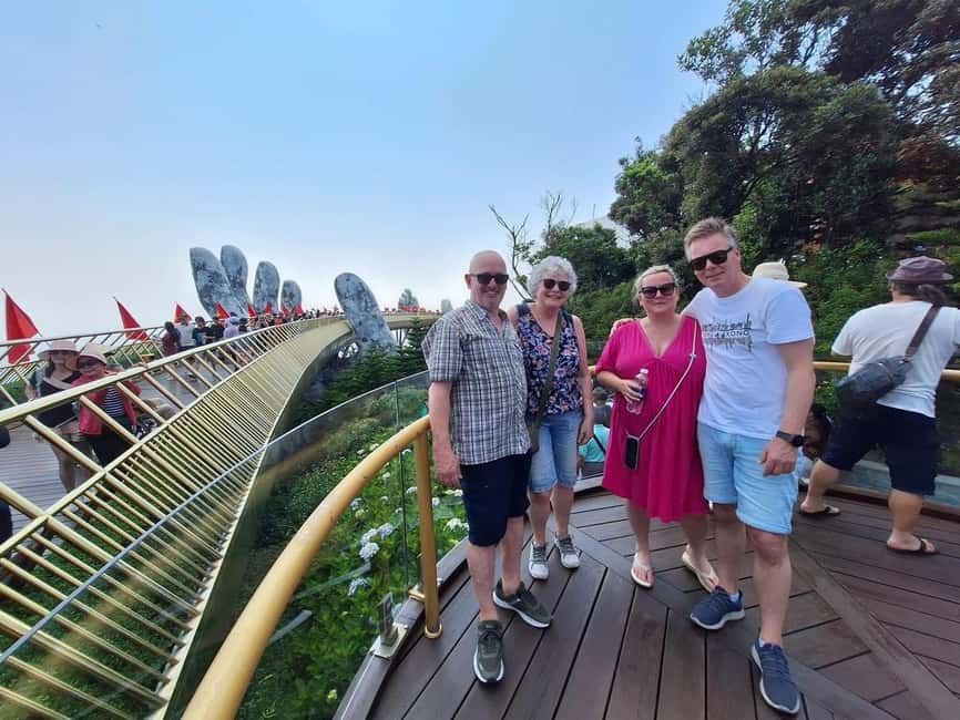 Hoi An/Da Nang: Golden Bridge - BaNa Hills Small Group Tour - The first cable car and the ride above the hills
