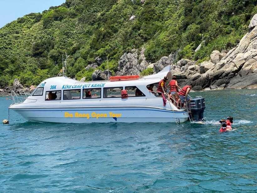 Hoi An/ Da Nang: Snorkeling Cham Island By Speedboat - Bai Lang and the island introduction
