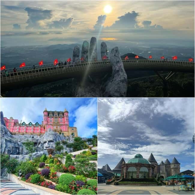 Hoi An / Da Nang to Ba Na Hills Day Trip with Golden Bridge - Riding the cable car over Ba Na Hills