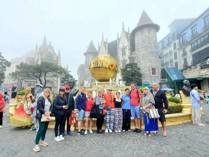 Hoi An / Da Nang to Ba Na Hills Day Trip with Golden Bridge - Linh Chua Linh Tu and the final views