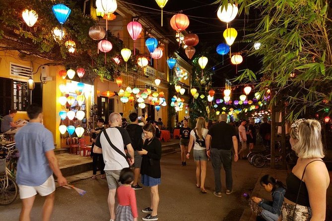 Hoi An Night Market with Hoi an walking Tour , Colourful Lanterns, Boat Ride - The 30-minute sampan ride on the Hoai River