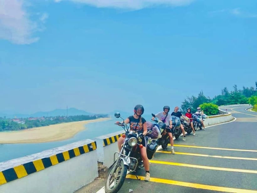 Hoi An To Marble-Monkey Mountain & Hai Van Pass by Motorbike - My Khe Beach and the road toward Hai Van Pass