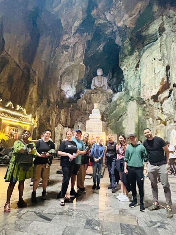Hoian/Danang: Marble Mountain - Am Phu Cave & Lady Buddha - Linh Ung Pagoda and the 67-meter Lady Buddha