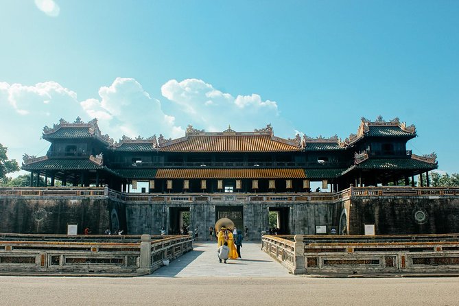 Hue Imperial City Private Tour - Thien Mu Pagoda beside the Huong River