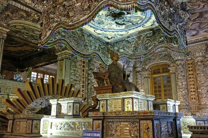 Hue Imperial City Private Tour - Climbing to Khai Dinh’s royal tomb