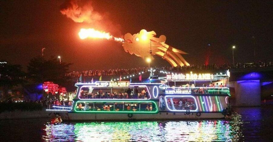 Lady Buddha, Marble Mountains, Da Nang by Night & Cruise - Son Tra Peninsula and the 67-meter Lady Buddha