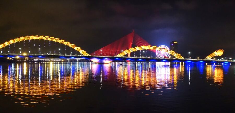Lady Buddha, Marble Mountains, Da Nang by Night & Cruise - Marble Mountains and Am Phu Cave: beauty with a lot of stairs