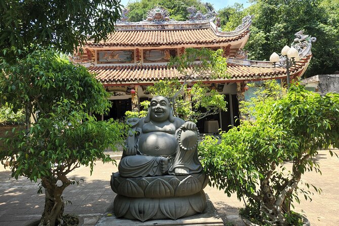Lady Buddha statue- Marble Mountains- Coconut Jungle- Hoi An City - Japanese Covered Bridge and Old House of Tan Ky