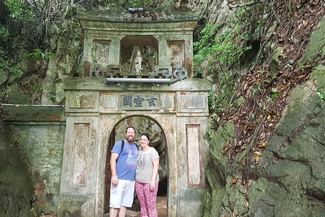 MARBLE MOUNTAIN-AM PHU Cave & HOI AN -Colourful Lantern Boat Ride - Huyen Khong Cave and the wartime story