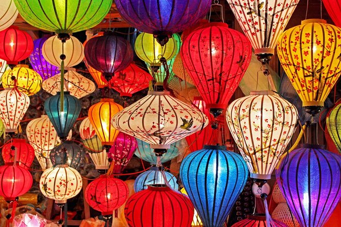 Marble Mountain and Hoi An Ancient Town Tour in Vietnam - Hoi An after sunset, when the town earns its reputation