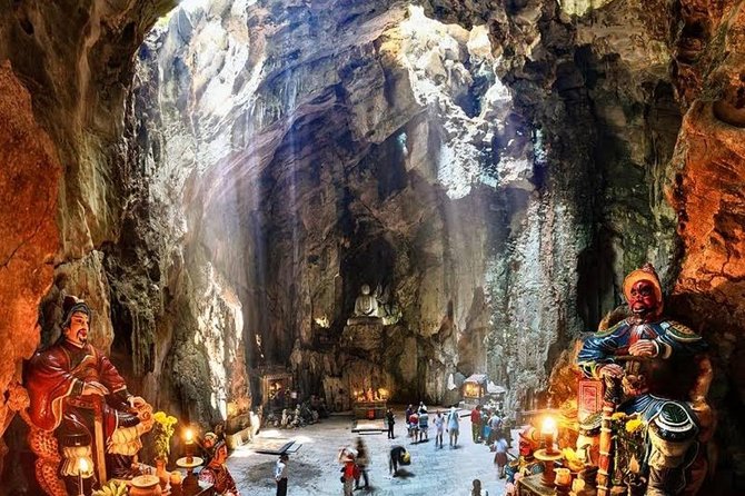 Marble mountain and Linh Ung temple from Da Nang/ Hoi An (4 hour) - Who will enjoy this outing most?