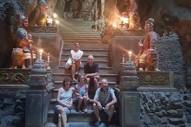 Marble Mountain -Buddha Statue -PeakMonkey Mountain -PRIVATE CAR - Marble Mountain begins with caves and carved stone