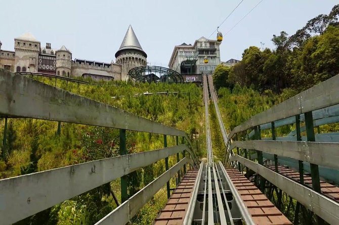 Marble Mountain - Golden Bridge - Ba Na Hills Full Day Private Tour - Lunch at Beer Plaza around noon