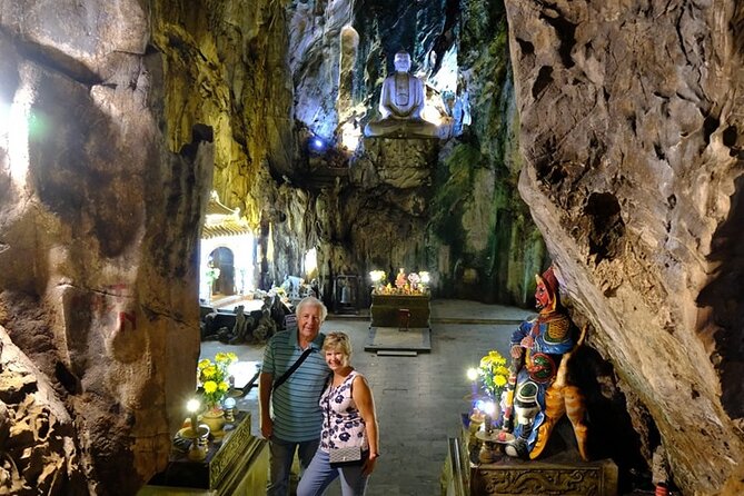 Marble Mountain & Hoi An Ancient City - Afternoon & Evening Tour - Marble Mountains: five hills, caves, and high views