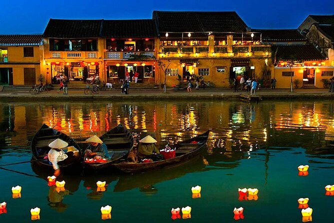 Marble Mountain - Hoi An Colour Lanterns & Night Market from DN - Dinner in Hoi An, with four local specialties