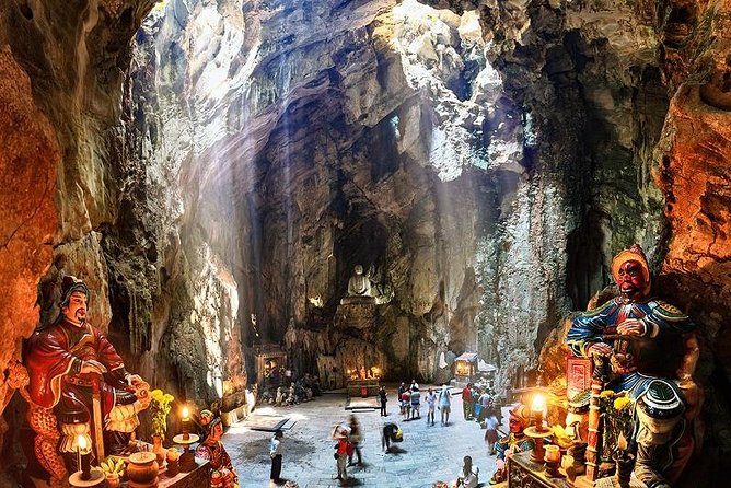 Marble Mountain, Linh Ung Pagoda and Hoi An From Da Nang - Hoi An after dark, with dinner built in