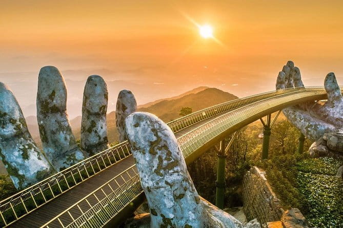 Marble Mountains and Ba Na Hills (Golden Bridge) full day tour - Key points at a glance