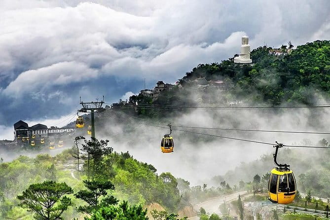 Marble Mountains and Ba Na Hills (Golden Bridge) full day tour - A local-family lunch breaks up the long route