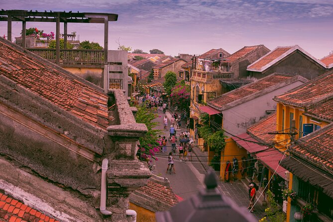 Marble Mountains, Coconut Forest & Hoi An Ancient Town Tour - Hoi An Ancient Town after dark