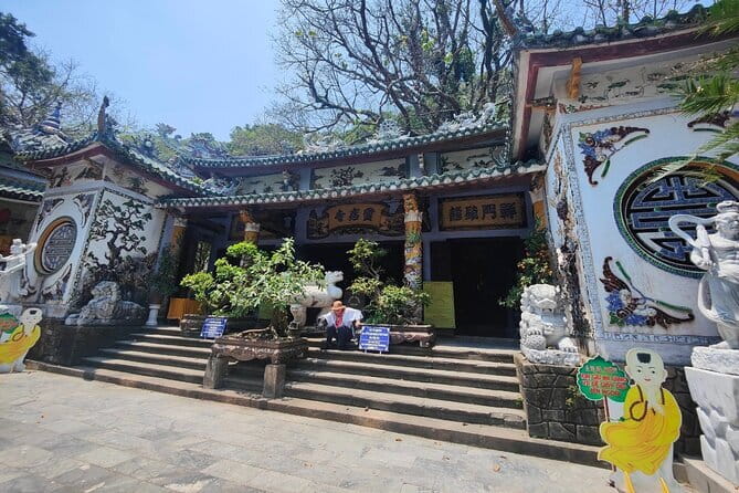 Marble Mountains, Hoi An City Lantern Boat Ride Tour from Da Nang - Marble Mountains in an hour