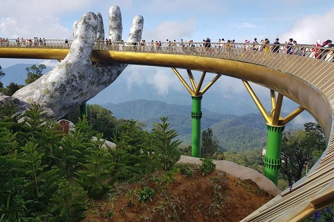 Marble Moutain - Golden Bridge - Ba Na Hill via Cable Car from Da Nang or Hoi an - Lunch, guide quality, and the private-tour difference