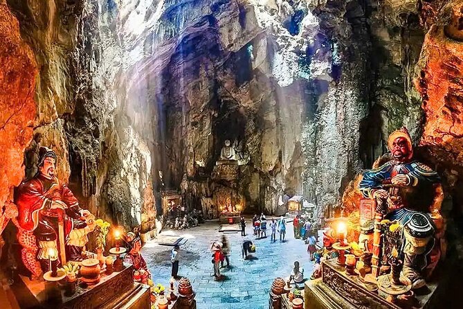 Monkey mountain-Huge Lady Buddha-Marble mountains & Am Phu caves - Key points at a glance