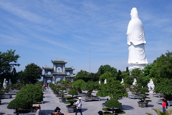 Morning Small group to Marble Mountains - Am Phu Cave - Monkey Mountain - Pagodas, towers, and views above Da Nang