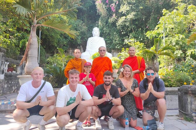Morning Small group to Marble Mountains - Am Phu Cave - Monkey Mountain - Non Nuoc Stone Sculpture Village and the shopping question