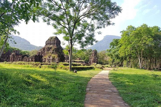 MY SON HOLYLAND-Morning or Afternoon Tour from HOI AN or DA NANG - Arriving by Buggy at the Sanctuary