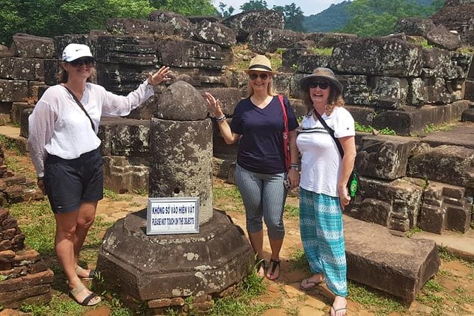 My Son Sanctuary Tour- Marble Mountain - Am Phu Cave- Hoi An City - My Son Sanctuary and the Cham temples