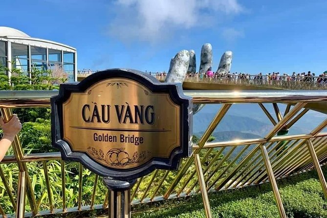 Private guided Sunworld Ba Na Hills & Golden Hands Bridge - Le Jardin D’Amour and the Debay Wine Cellar