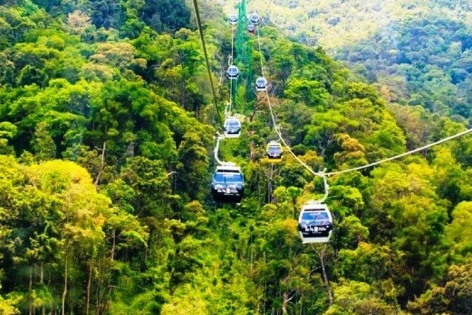 PRIVATE Half day to Golden Bridge Bana hill from Danang City - The second cable car to French Village