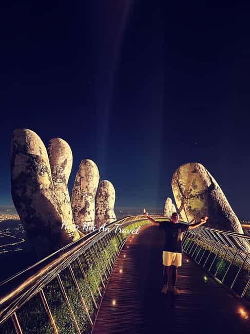 Private Sunset BaNa Hills With Golden Bridge Day Tour - French Village and the evening sights
