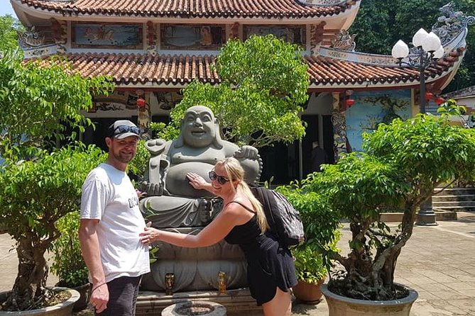 PRIVATE TOUR at Marble Mountains - Am Phu Cave & Monkey Mountain - Lady Buddha is the final landmark