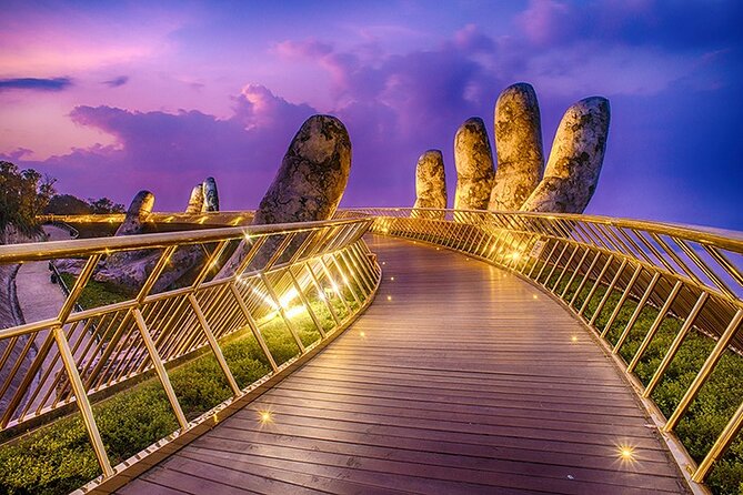 Sunrise My Son-Golden Bridge-Dragon Bridge Show & Seafood Meals - My Son’s brick towers and an early start